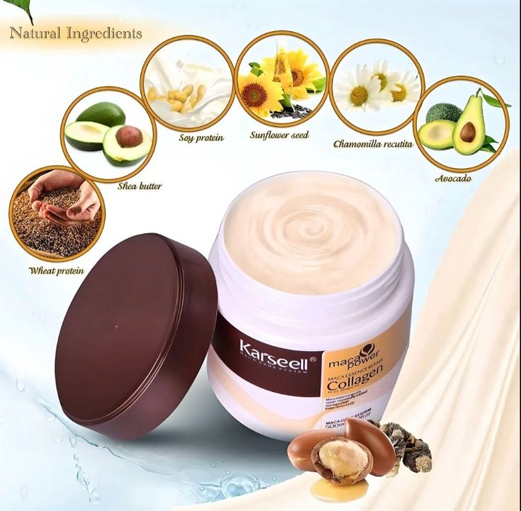 COLLAGEN HAIR TREATMENT DEEP REPAIR CONDITIONING ARGAN OIL