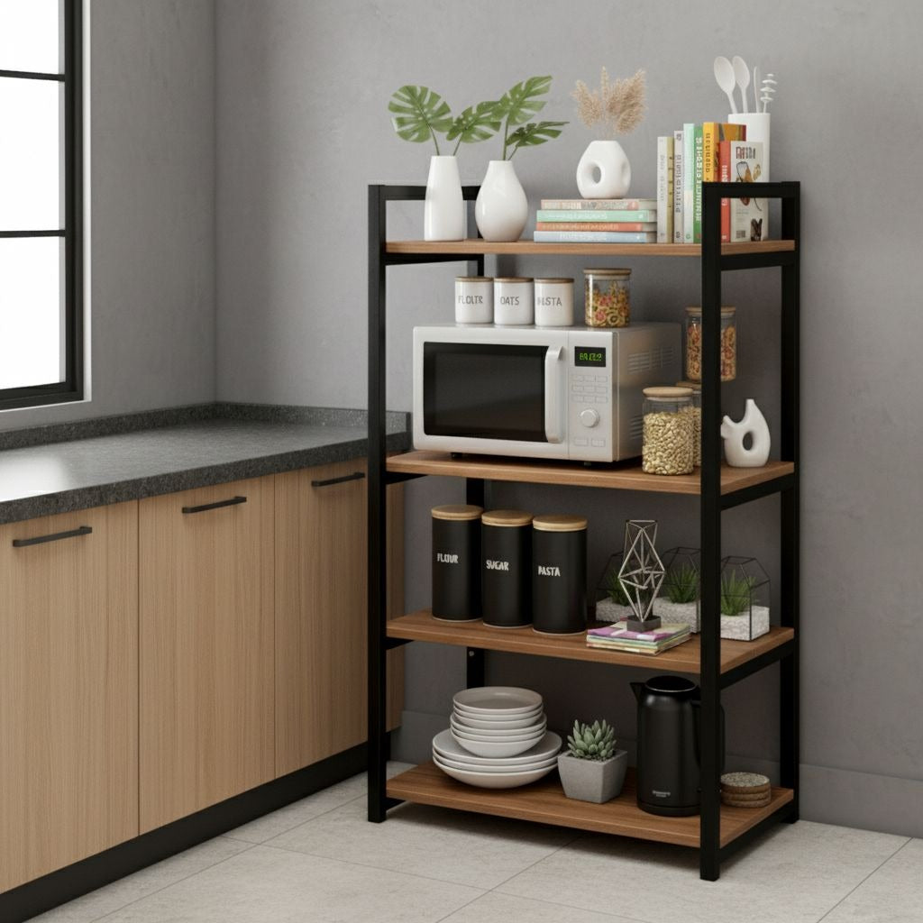 Microwave Oven Stand, Multi-Layer Storage Organiser