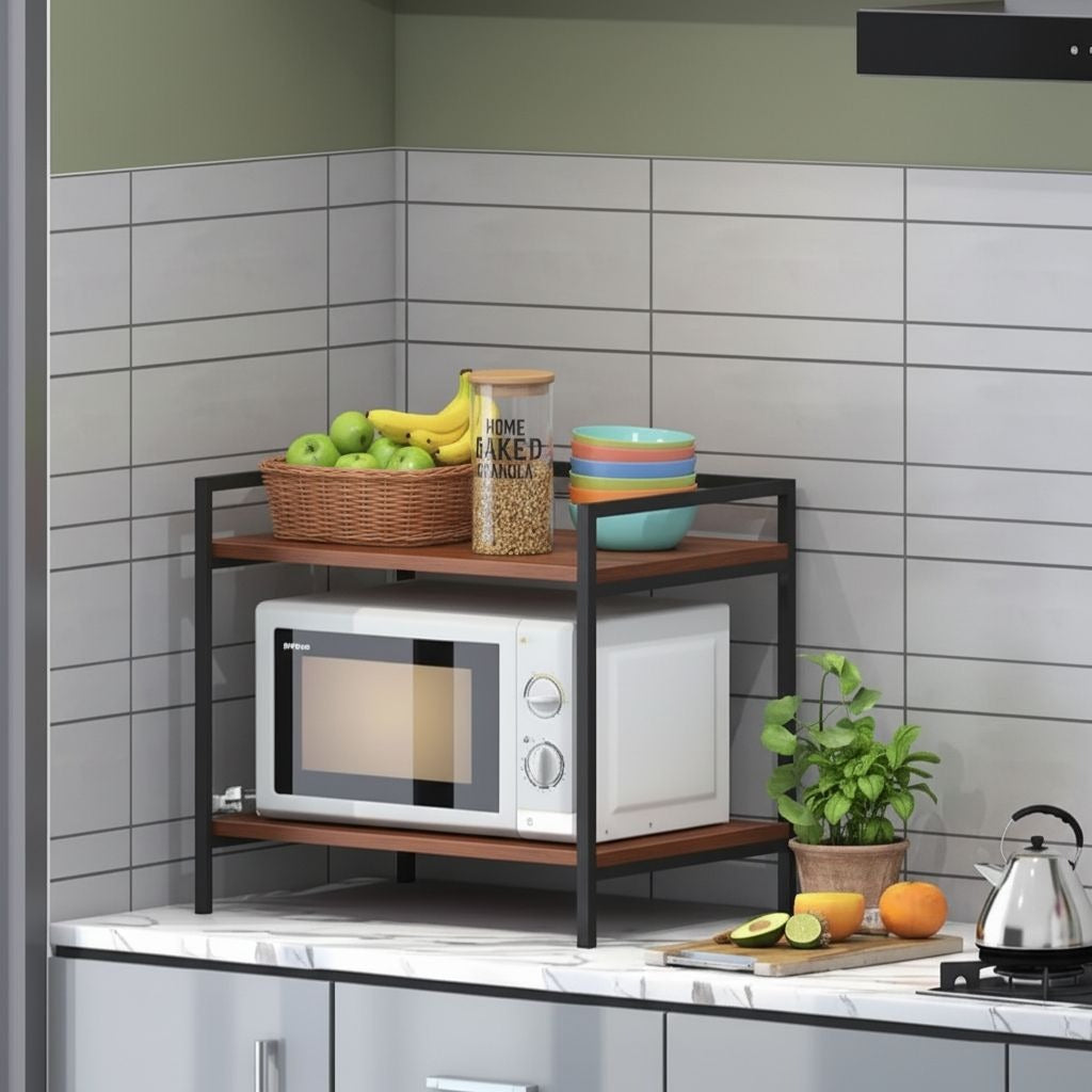 Microwave Oven Stand, Multi-Layer Storage Organiser