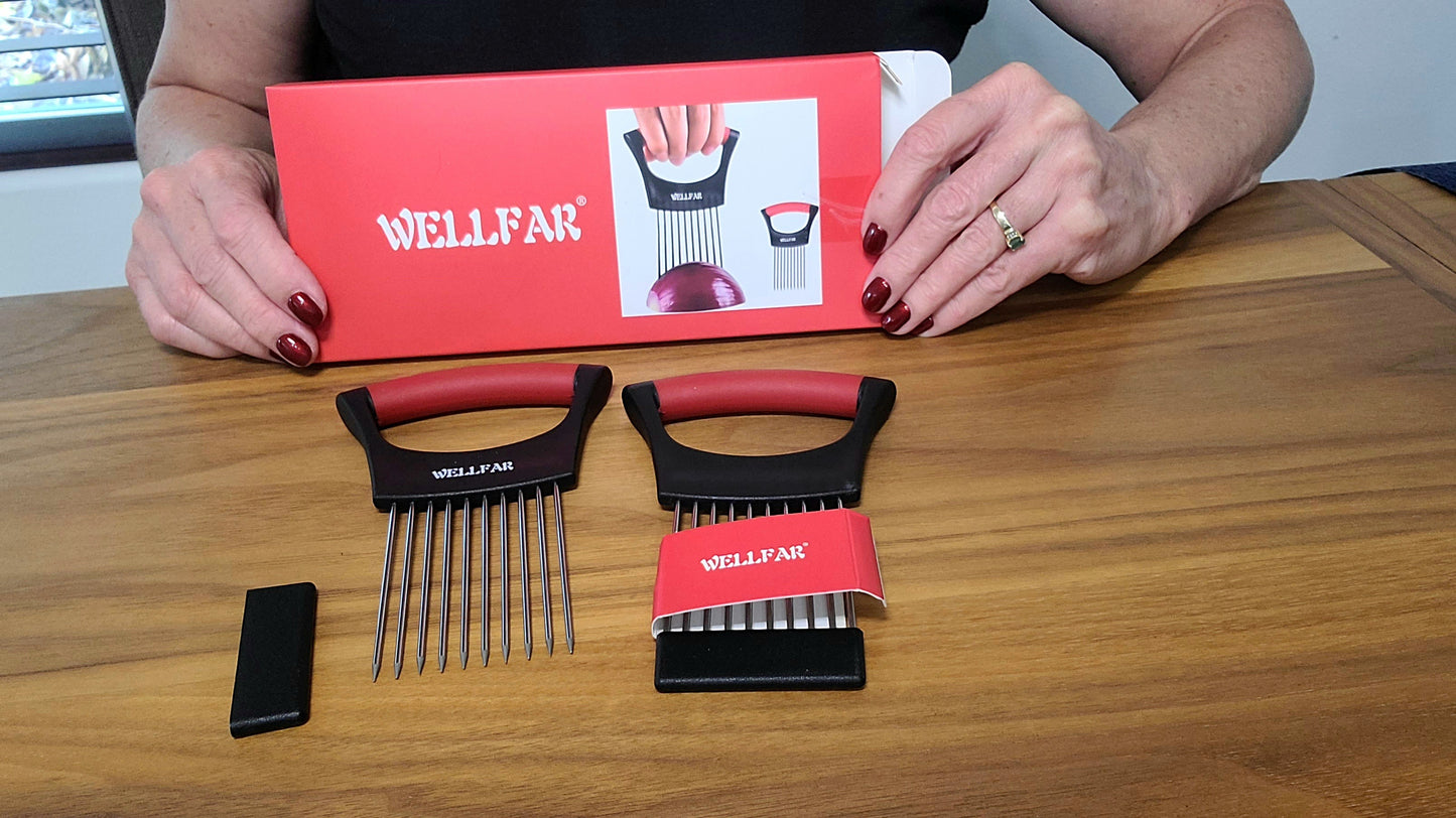 Stainless Steel Onion Slicer Holder