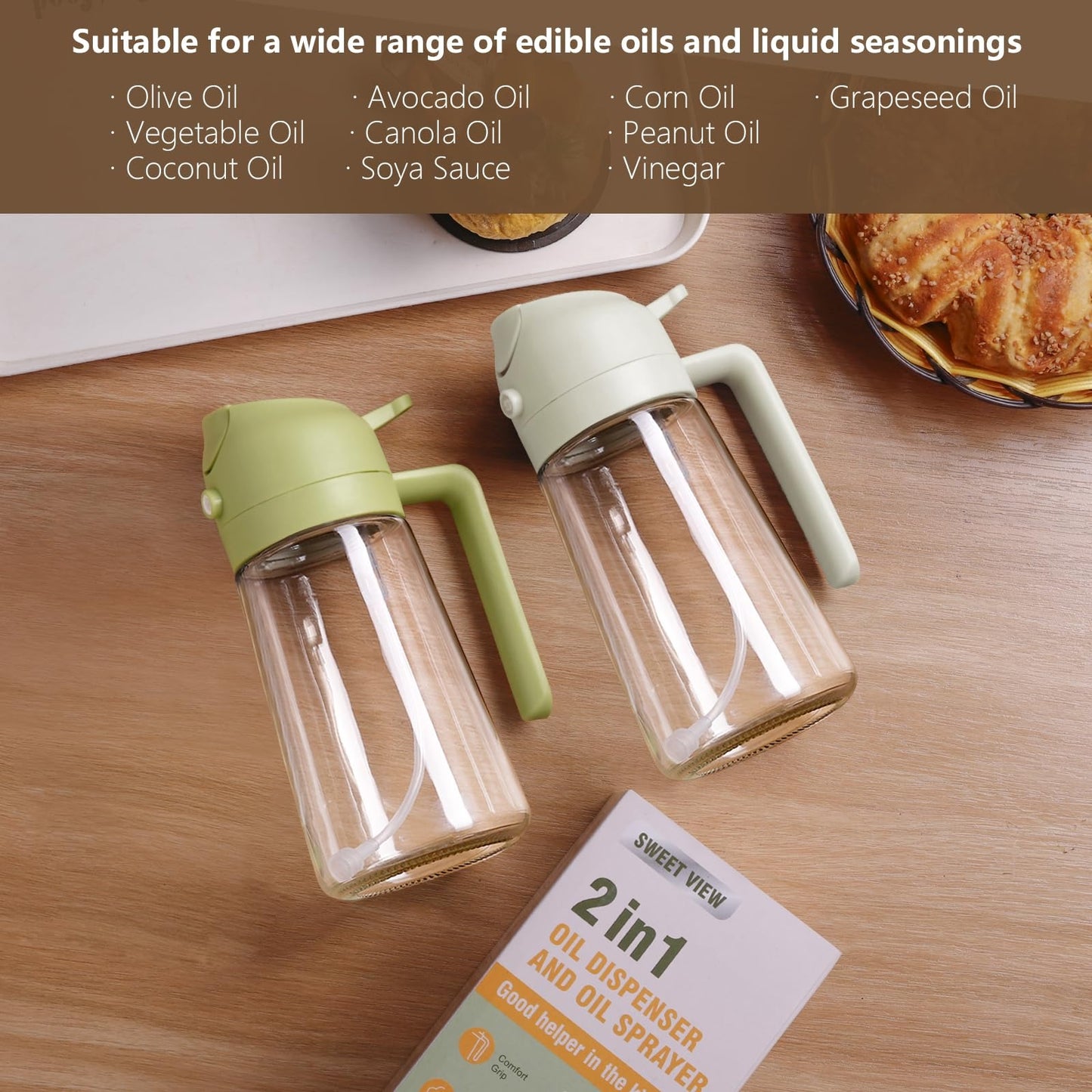 Sprayer for Cooking – 2 in 1