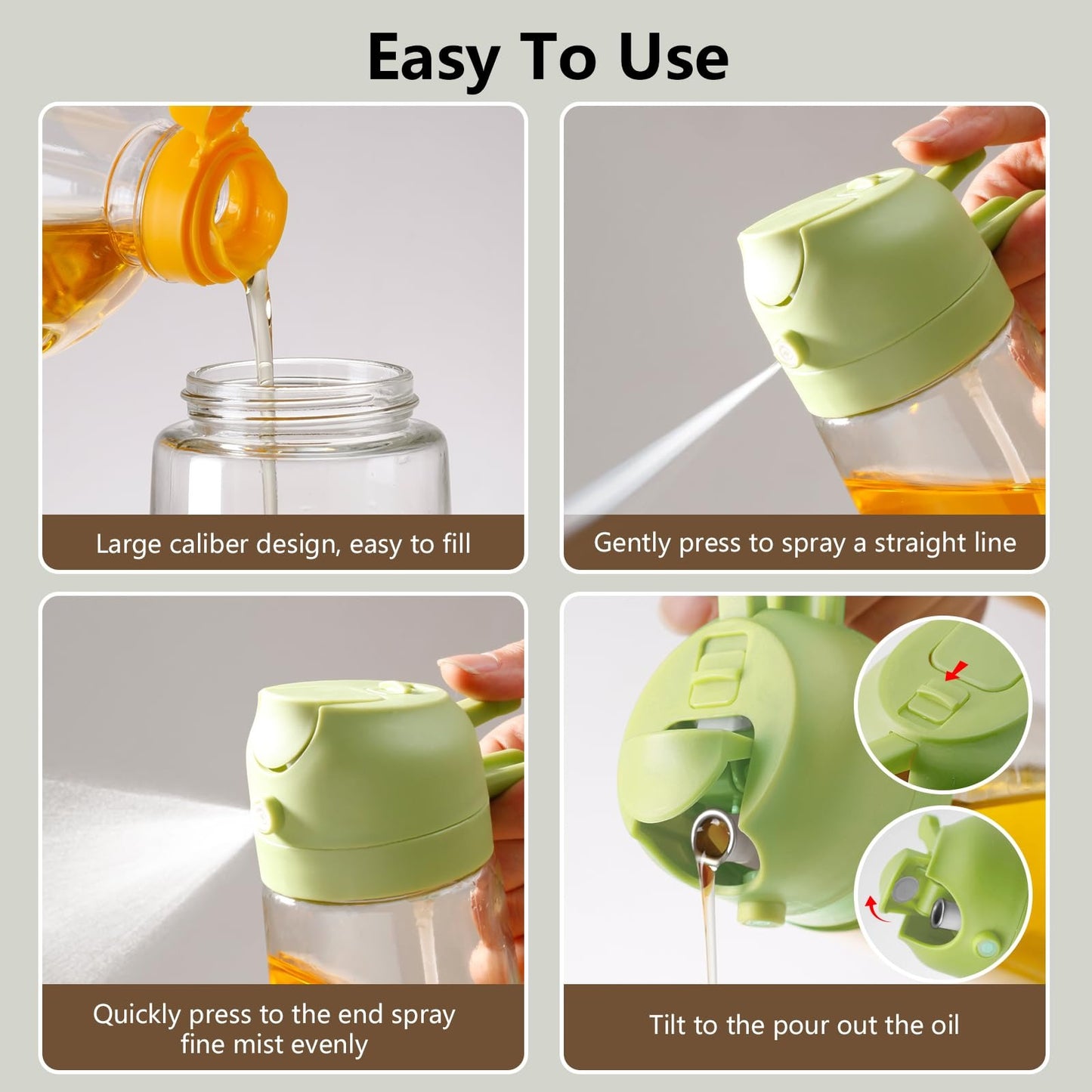 Sprayer for Cooking – 2 in 1