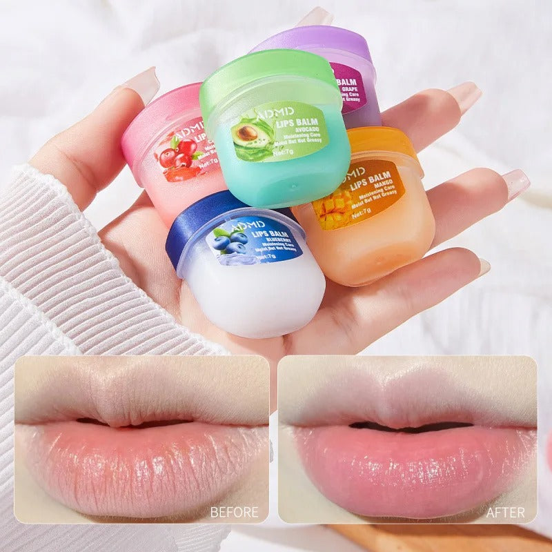 ADMD Moisturizing Lip Balm Set – 8 Pack Fruit Flavors Lip Care & Hydrating Repair